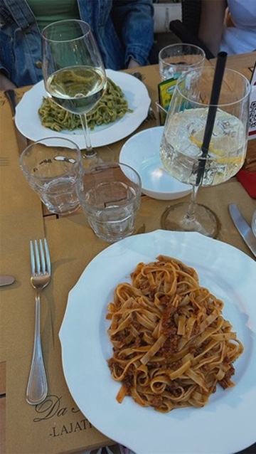 Long lunches, fresh pasta