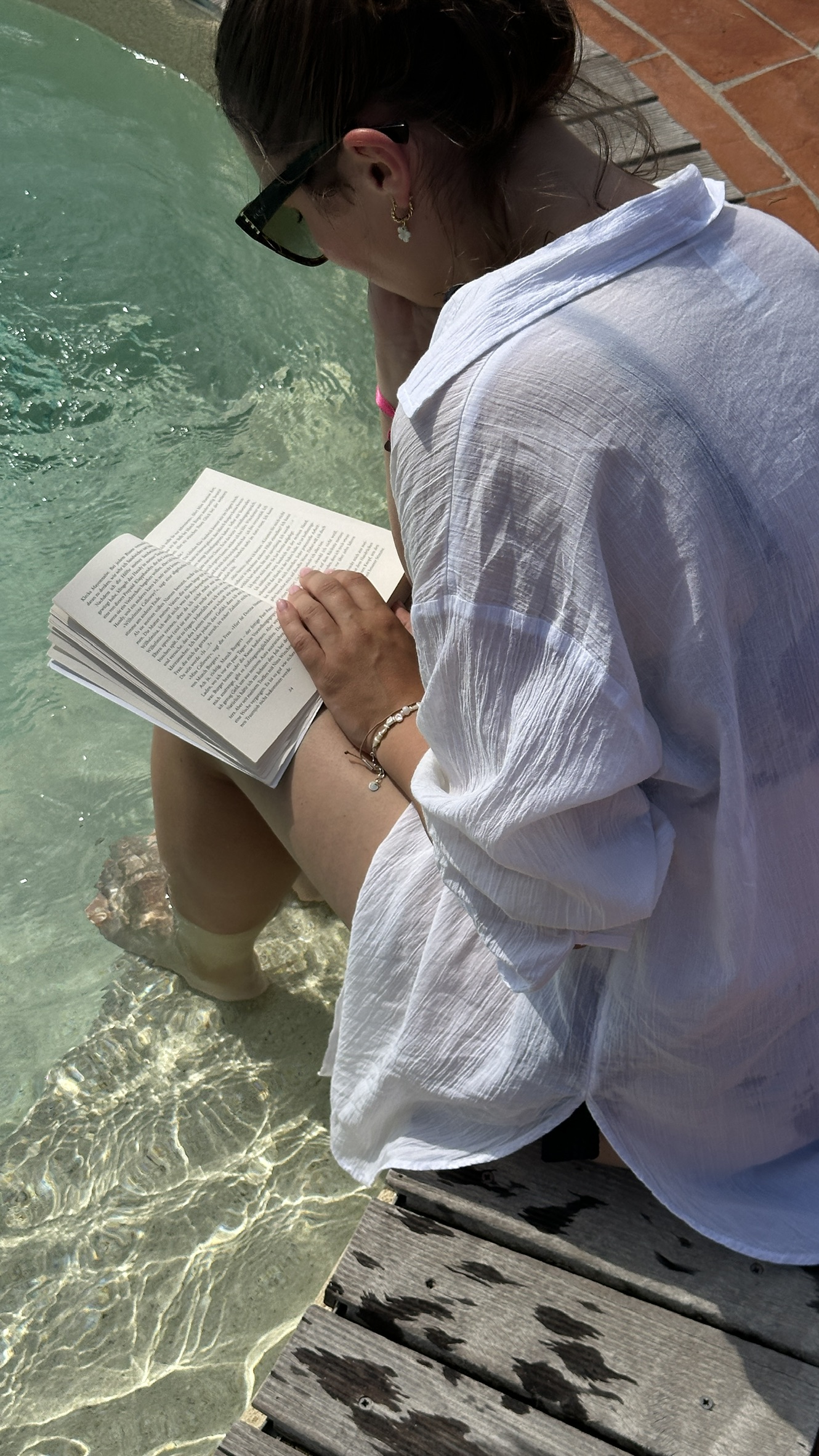 A quiet moment by the water